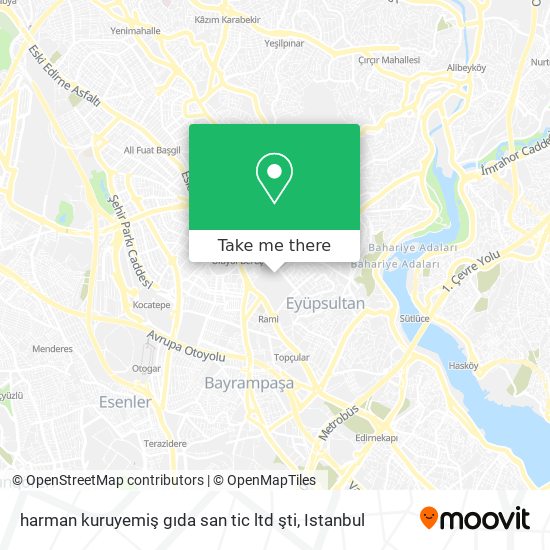 harman kuruyemiş gıda san tic ltd şti map