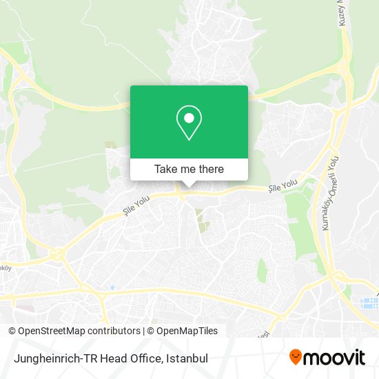Jungheinrich-TR Head Office map