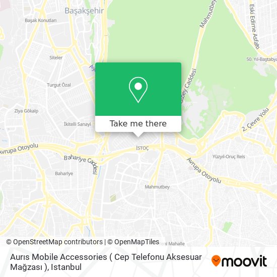 Aurıs Mobile Accessories ( Cep Telefonu Aksesuar Mağzası ) map