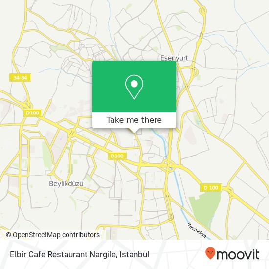 Elbir Cafe Restaurant Nargile map