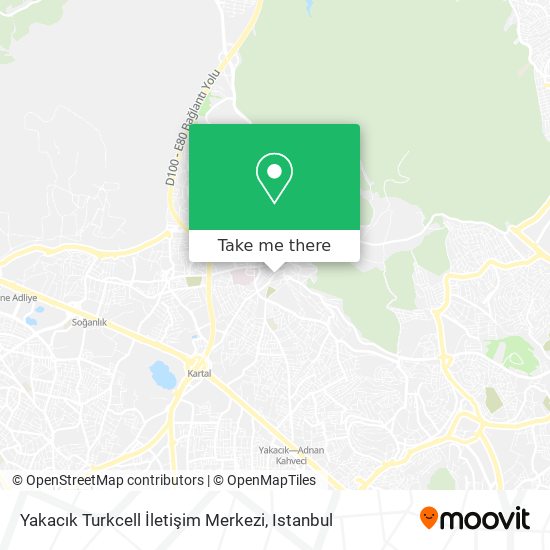 Yakacık Turkcell İletişim Merkezi map