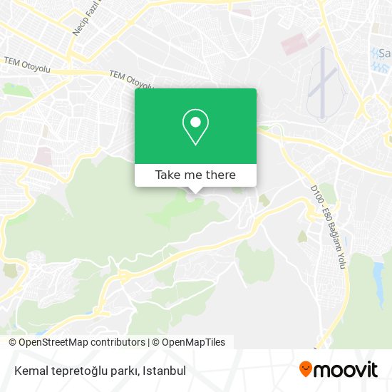 Kemal tepretoğlu parkı map