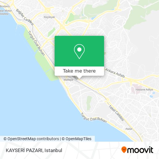 KAYSERİ PAZARI map