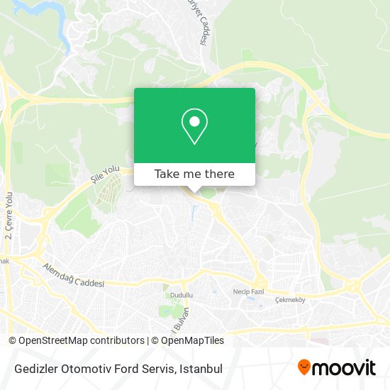 Gedizler Otomotiv Ford Servis map