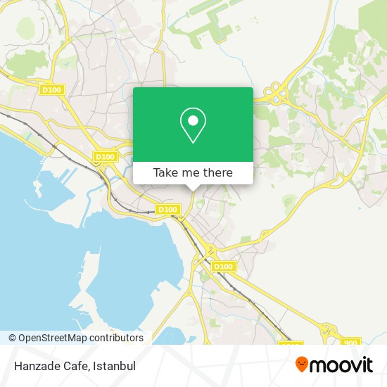 Hanzade Cafe map