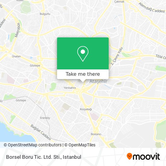 Borsel Boru Tic. Ltd. Sti. map