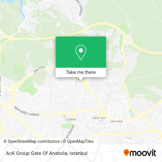 AcK Group Gate Of Anatolia map