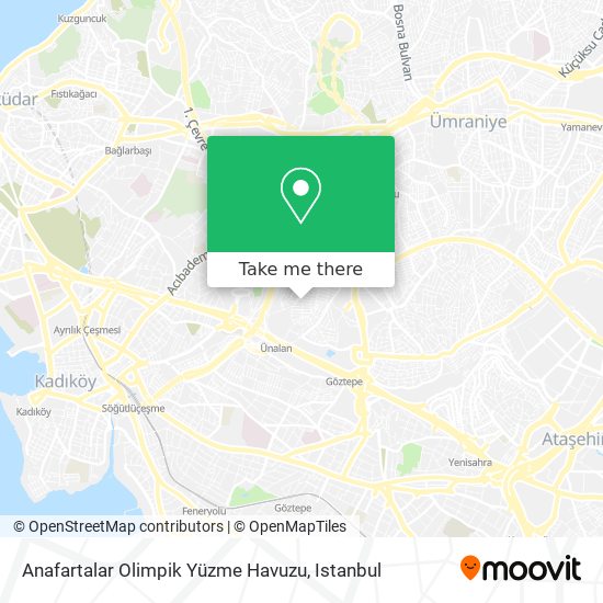 Anafartalar Olimpik Yüzme Havuzu map