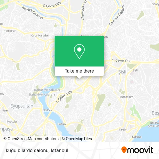 kuğu bilardo salonu map