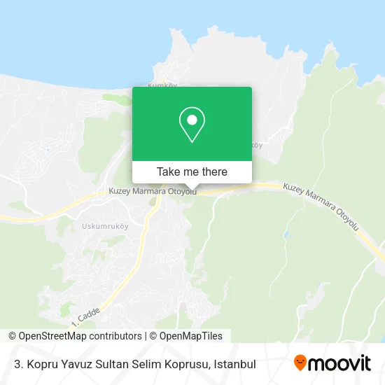 3. Kopru Yavuz Sultan Selim Koprusu map