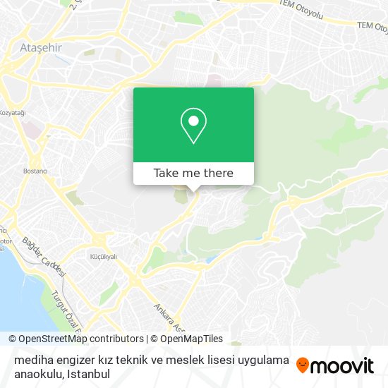 mediha engizer kız teknik ve meslek lisesi uygulama anaokulu map