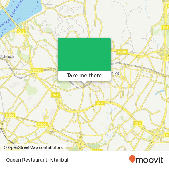 Queen Restaurant map