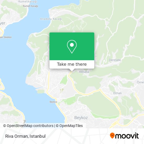 how to get to riva orman in beykoz by bus cable car metro or ferry