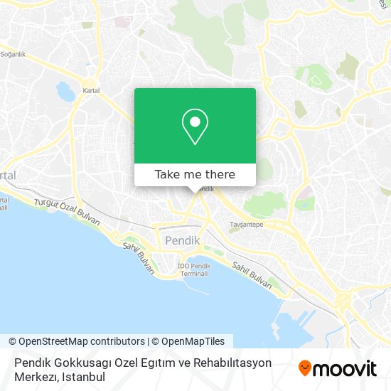 Pendık Gokkusagı  Ozel  Egıtım ve Rehabılıtasyon Merkezı map