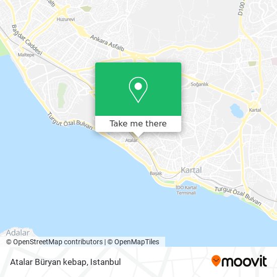 Atalar Büryan kebap map