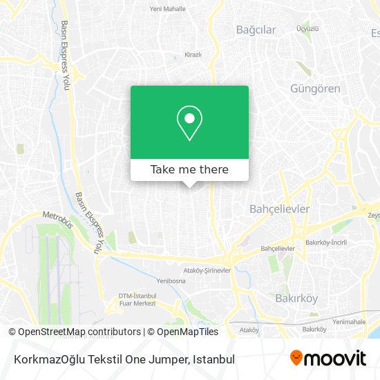 KorkmazOğlu Tekstil One Jumper map