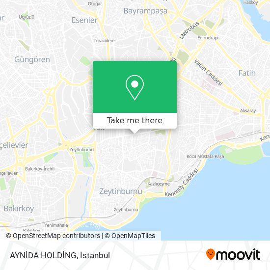 AYNİDA HOLDİNG map