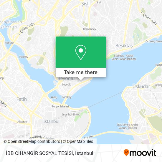 İBB CİHANGİR SOSYAL TESİSİ map