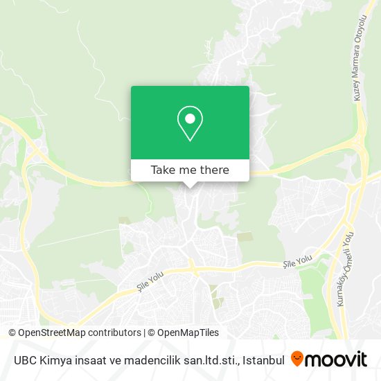 UBC Kimya insaat ve madencilik san.ltd.sti. map