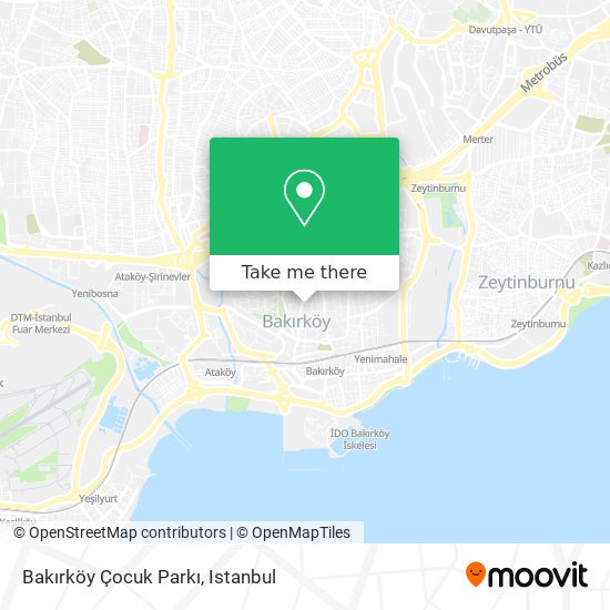 Bakırköy Çocuk Parkı map