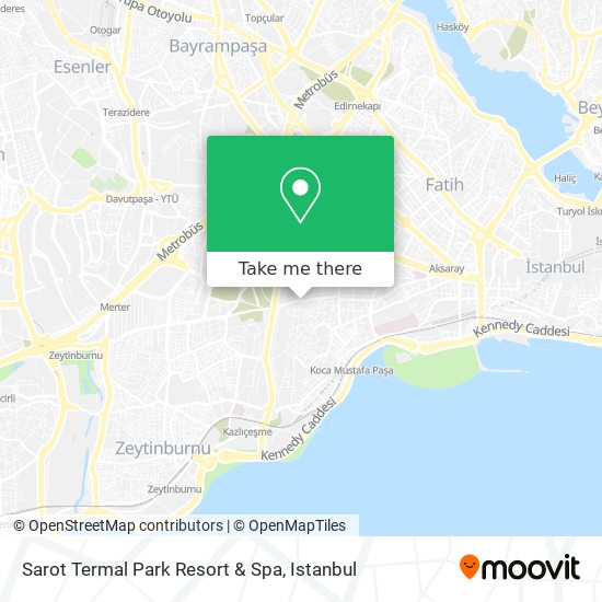 Sarot Termal Park Resort & Spa map