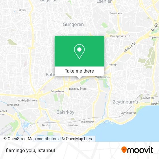 flamingo yolu map