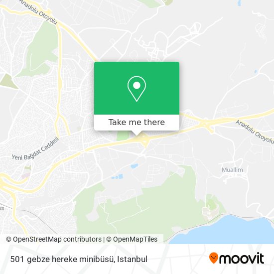 501 gebze hereke minibüsü map