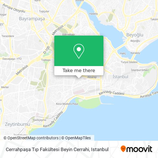 Cerrahpaşa Tıp Fakültesi Beyin Cerrahi map