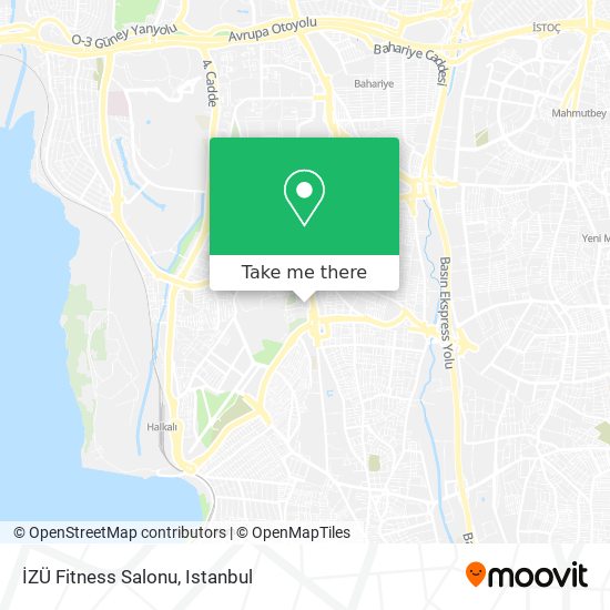 İZÜ Fitness Salonu map