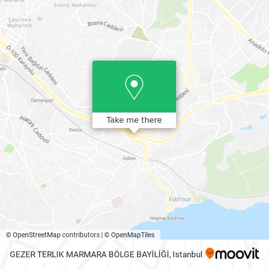 GEZER TERLIK MARMARA BÖLGE BAYİLİĞİ map