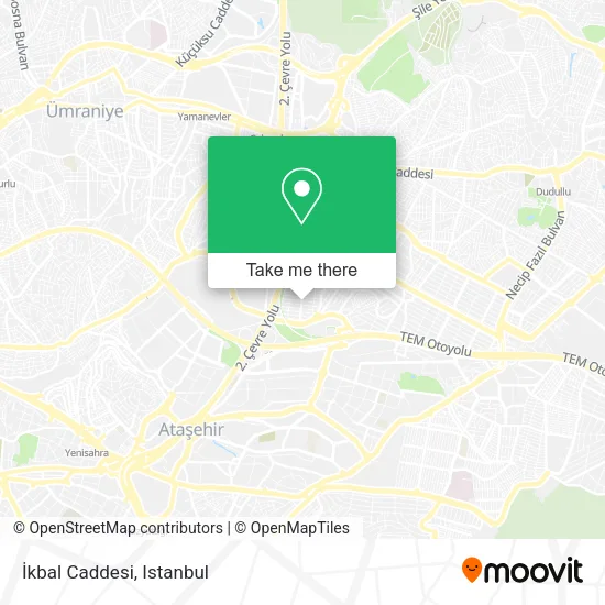 İkbal Caddesi map