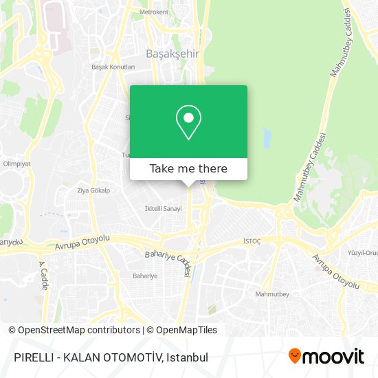 PIRELLI - KALAN OTOMOTİV map