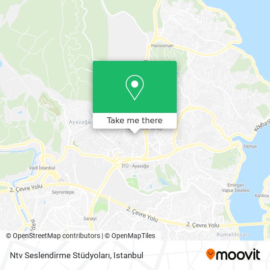 Ntv Seslendirme Stüdyoları map