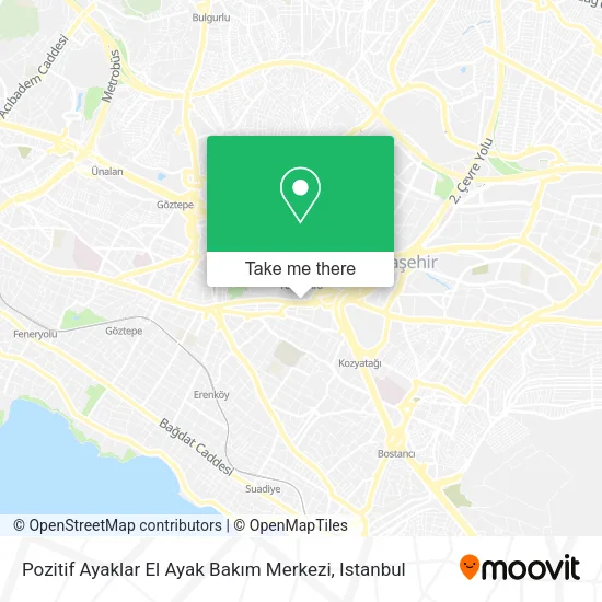 Pozitif Ayaklar El Ayak Bakım Merkezi map