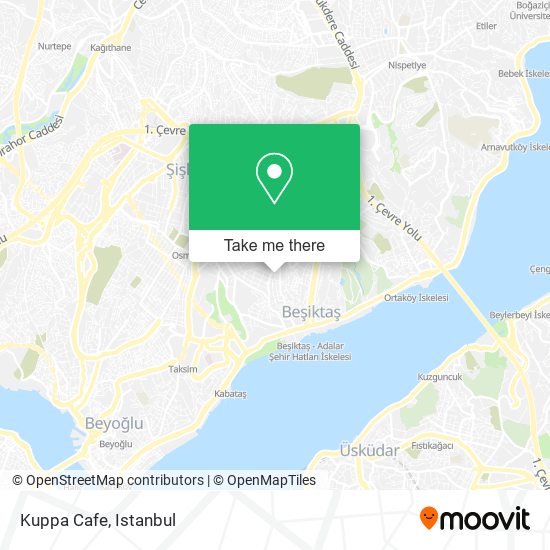 Kuppa Cafe map