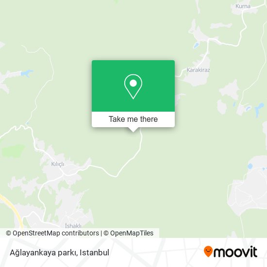 Ağlayankaya parkı map