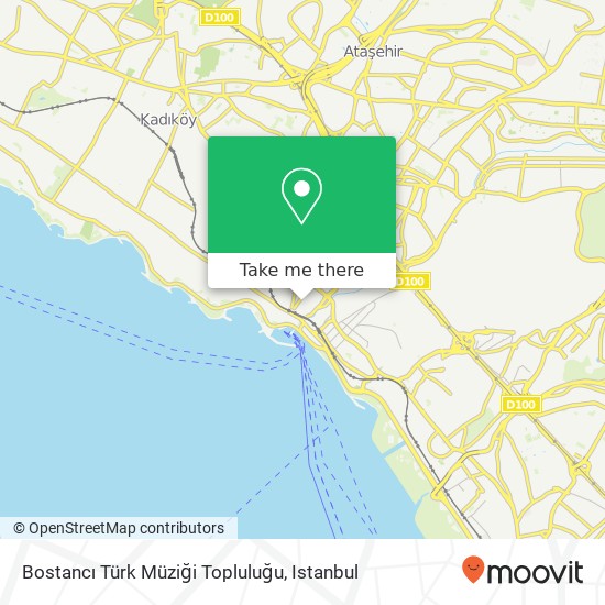 Bostancı Türk Müziği Topluluğu map