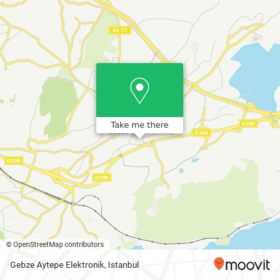 Gebze Aytepe Elektronik map