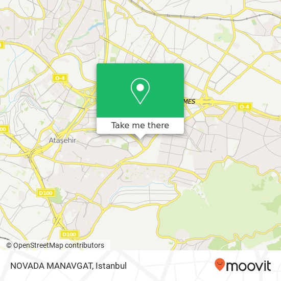 NOVADA MANAVGAT map