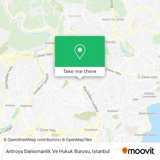Antroya Danismanlik Ve Hukuk Burosu map