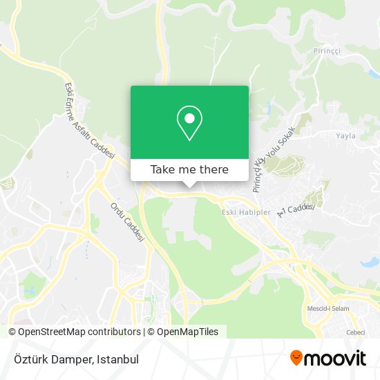Öztürk Damper map