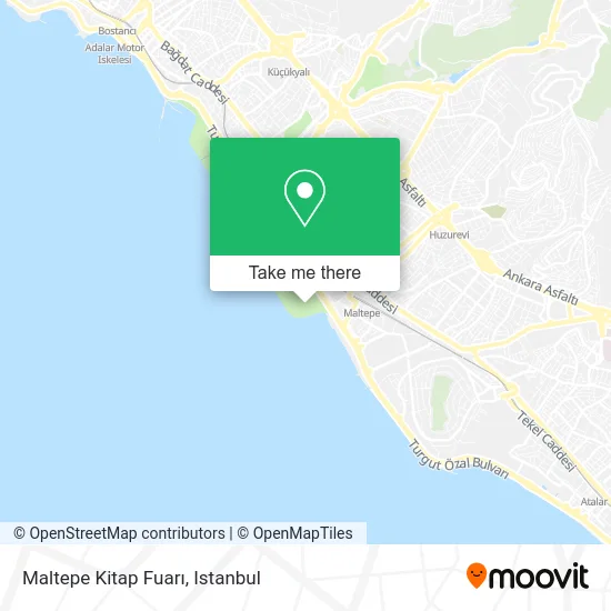 Maltepe Kitap Fuarı map