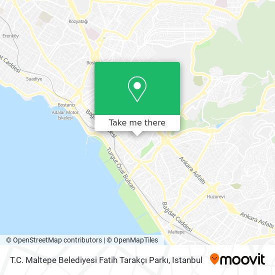 T.C. Maltepe Belediyesi Fatih Tarakçı Parkı map
