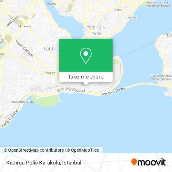Kadırga Polis Karakolu map