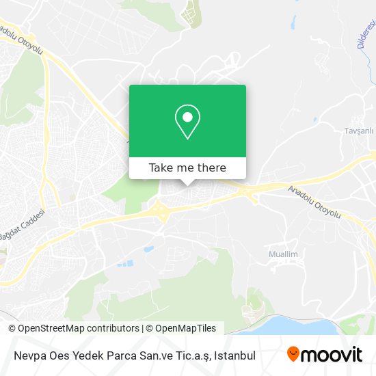 Nevpa Oes Yedek Parca San.ve Tic.a.ş map