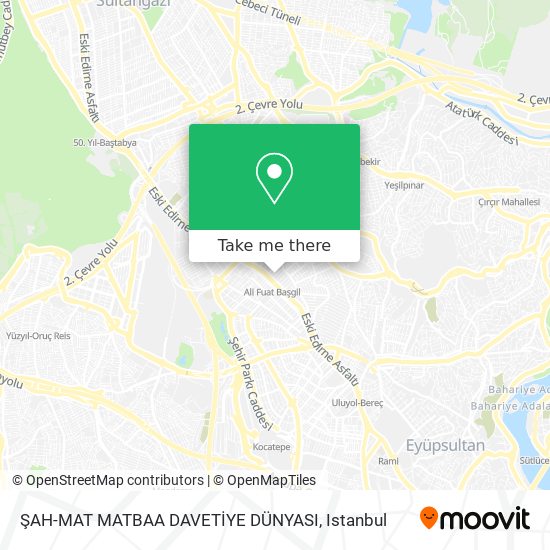 ŞAH-MAT MATBAA DAVETİYE DÜNYASI map