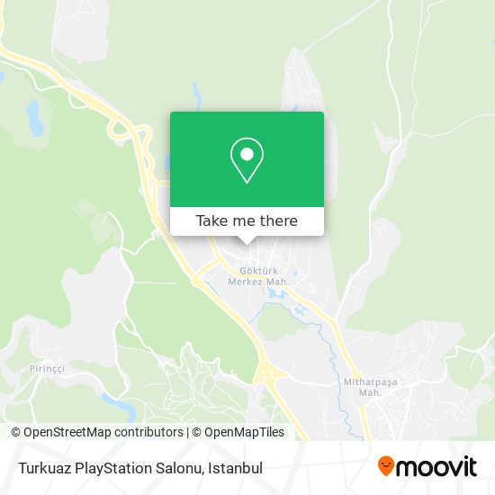 Turkuaz PlayStation Salonu map
