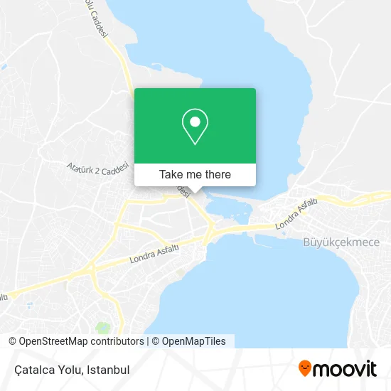 Çatalca Yolu map
