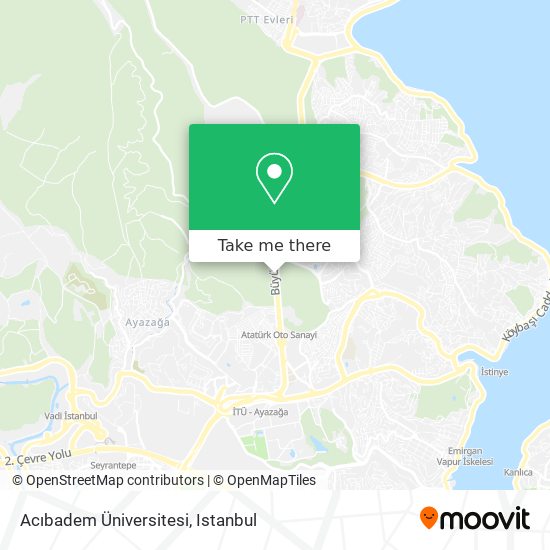 Acıbadem Üniversitesi map