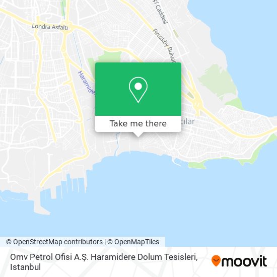 Omv Petrol Ofisi A.Ş. Haramidere Dolum Tesisleri map